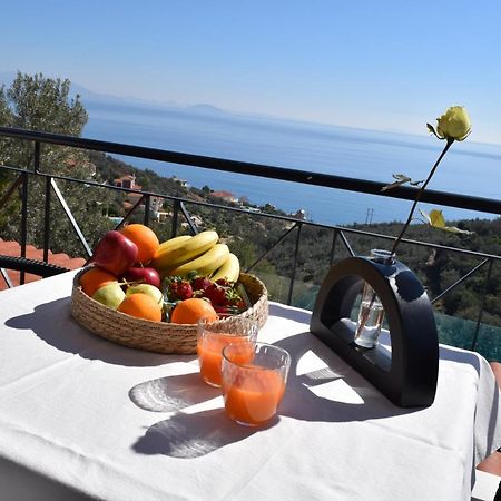 Apollo Romantic Sea View Villa Kiveri Luaran gambar