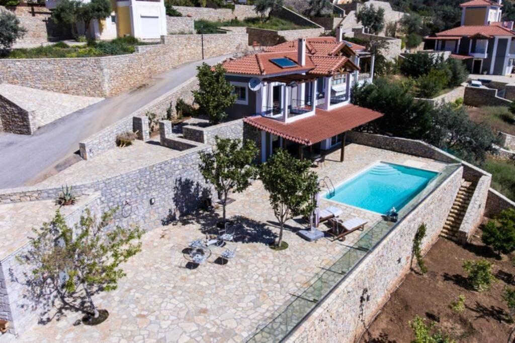Apollo Romantic Sea View Villa Kiveri Luaran gambar
