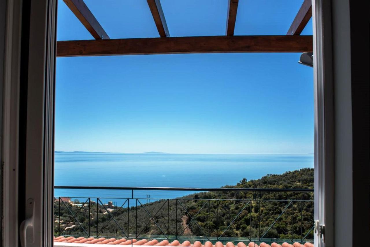 Apollo Romantic Sea View Villa Kiveri Luaran gambar