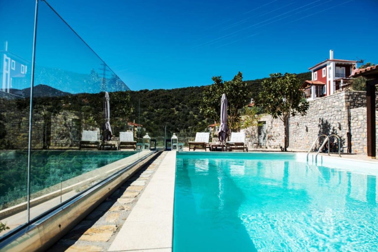 Apollo Romantic Sea View Villa Kiveri Luaran gambar
