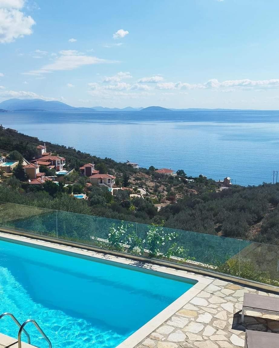 Apollo Romantic Sea View Villa Kiveri Luaran gambar